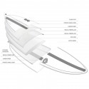 Surf Torq Fun Tet Cs White/carbon Strip 2022