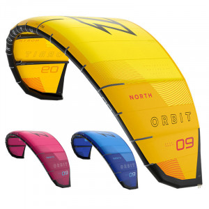 Kite North Orbit 2023 SUNSET YELLOW / RUBINE RED / PACIFIC BLUE