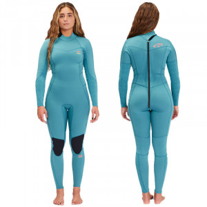 Combinaison Neoprene Billabong Synergy 5/4 Bz Woman 2023 marine