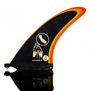 Aileron longboard captain fins andy neiblas