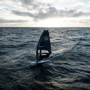 Voile de windsurf north free race 2023 noir