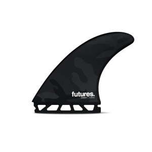 Ailerons Surf Futures Jordy Smith Honeycomb - Large - Black/White Camo