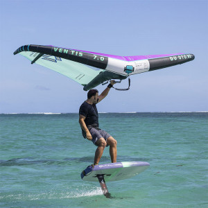 Aile de wingsurf duotone ventis 2023 mint/purple