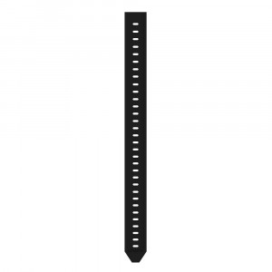 Gummy strap matte black