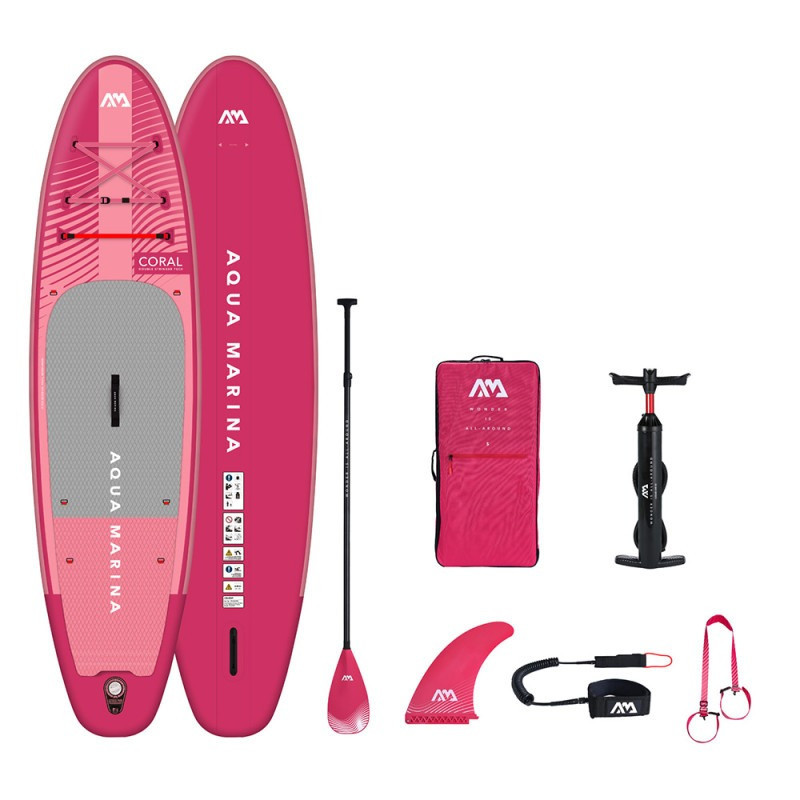 Paddle gonflable aqua marina coral 10.2 raspberry 2023 Paddle gonflable aqua marina coral 10.2 raspberry 2023