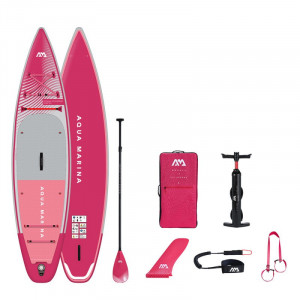 Paddle gonflable aqua marina coral 11.6 touring raspberry 2023