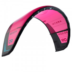 Aile de kitesurf north reach 2024 rubined red