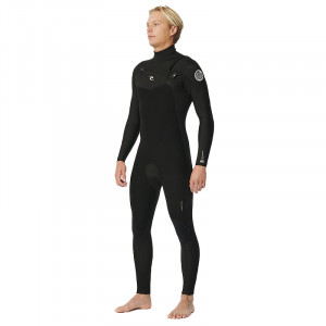 Combinaison rip curl dawn patrol 5/3 Frontzip noir 2025
