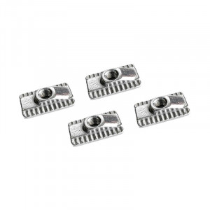 Lot de 4 track nuts universels pour foil - m6