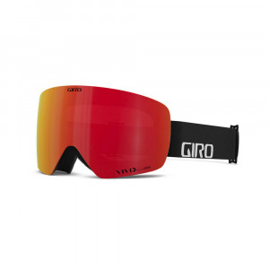 Masque giro contour rs black wordmark + ecran vivid ember