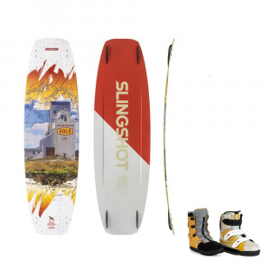 PACK WAKEBOARD POLYVALENT SLINGSHOT SOLO + SPACE MOB 2023