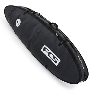 housse de surf fcs travel 4 all purpose noir/gris
