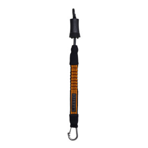 LEASH COURT MYSTIC KITE SAFETY SHORT BLACK / ORANGE 45CM