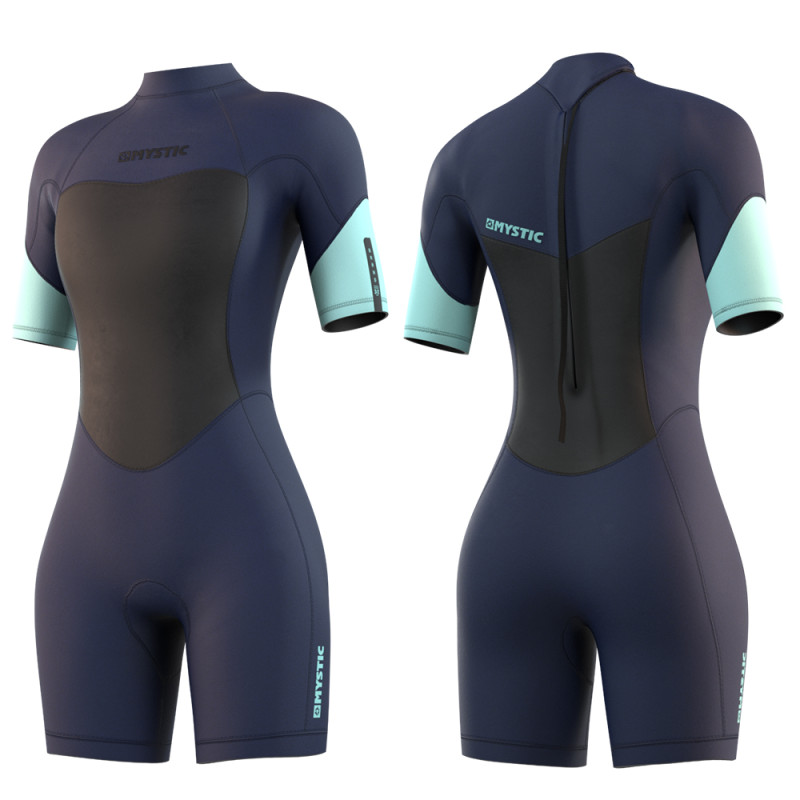 Shorty neoprene Mystic Brand 3 2 femme 2024 shorty neoprene pas cher