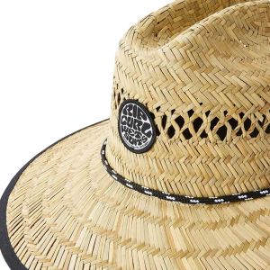 Chapeau de paille rip curl beige