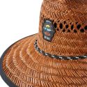 Chapeau de paille rip curl marron