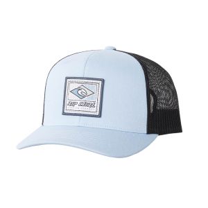 Casquette rip curl custom curve trucker dusty bleu clair