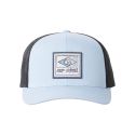 Casquette rip curl custom curve trucker dusty bleu clair
