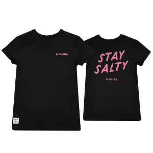 T-shirt manera femme stay salty