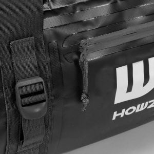 Sac de voyage étanche duffel bag - noir-jaune - howzit 30L