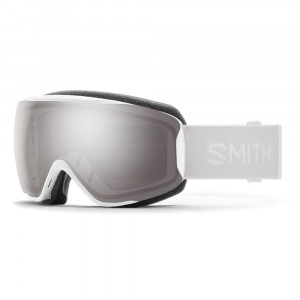 Masque snow femme smith moment chromapop sun platinum mirror