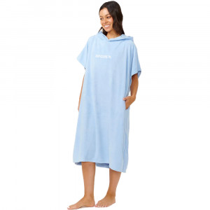 Poncho femme rip curl bleu