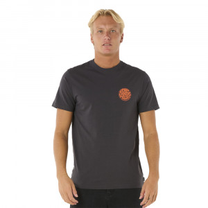 T-shirt rip curl wettie icon washed black