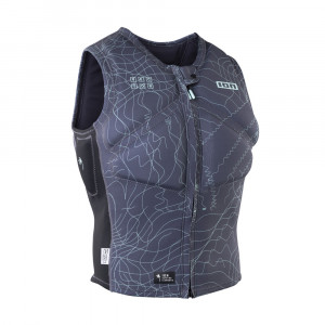 Gilet impact kite vest vector core frontzip gris