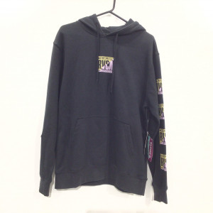 Occasion - sweat a capuche rvca splitter hoodie noir - L