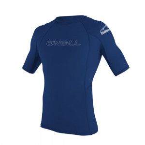 Lycra o neill basic skins ss rash guard bleu
