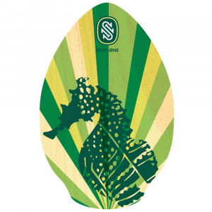 Skimboard skim one wood plywood seahorse