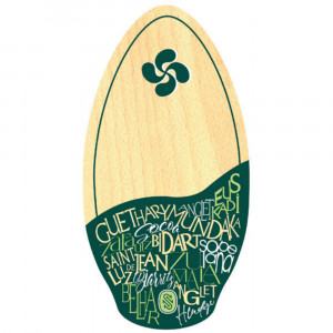 Skimboard skim one wood plywood basque