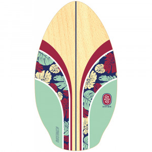 Skimboard skim one wood plywood monsteraz