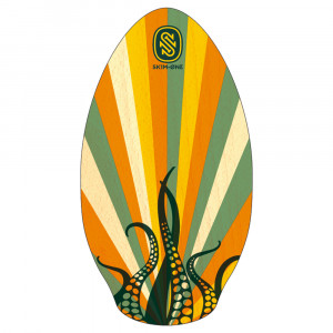Skimboard skim one wood plywood octopus