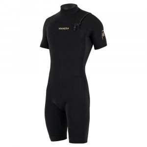 Shorty manera seafarer hybrid frontzip 2-2 noir