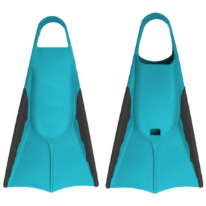 Palmes bodyboard orca gris turquoise