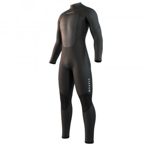 Combinaison neoprene mystic brand flatlock 3-2 backzip noir