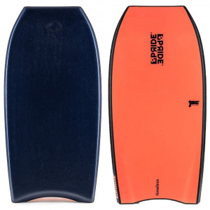 Bodyboard pride timeless liteflex pp 2 stringers bleu corail