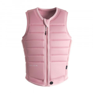 Gilet impact wakeboard femme follow total rose