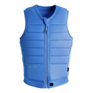 Gilet impact wakeboard femme follow total bleu