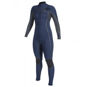Combinaison neoprene femme o neill hyperfreak fz 5-4+ navy