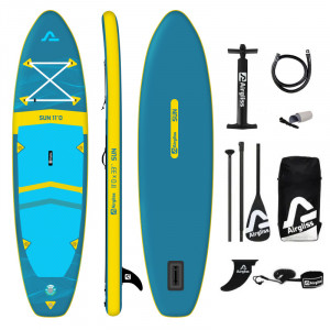 Pack paddle gonflable airgliss sun 11.0 - juqu'à 2 personnes (max. 170kg)