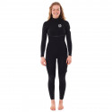 Combinaison Neoprene Rip Curl E-bomb Woman 4-3 Zip Free 2023 black